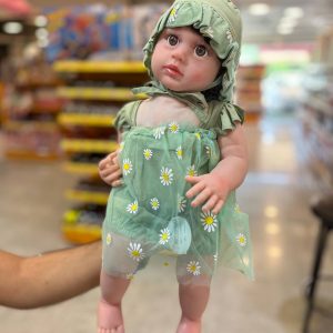 عروسک هوشمند عسل 55 سانت لباس سبز 5530