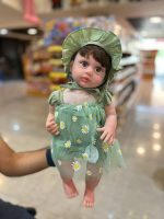 عروسک هوشمند عسل 55 سانت لباس سبز 5530 - تصویر 2