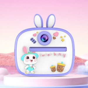 دوربین پرینتردار خرگوش بنفش