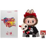 عروسک لابوبو لبوبو labubu سایز 40 سانتی با لباس امو - مستر کوالیتی