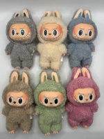 عروسک لابوبو لبوبو labubu ماکارون - سری Exciting Macaron - تصویر 3