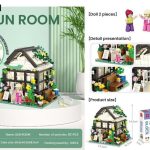 لگو چراغدار طرح خانه 551قطعه3801