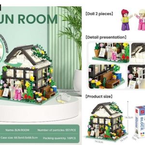 لگو چراغدار طرح خانه 551قطعه3801