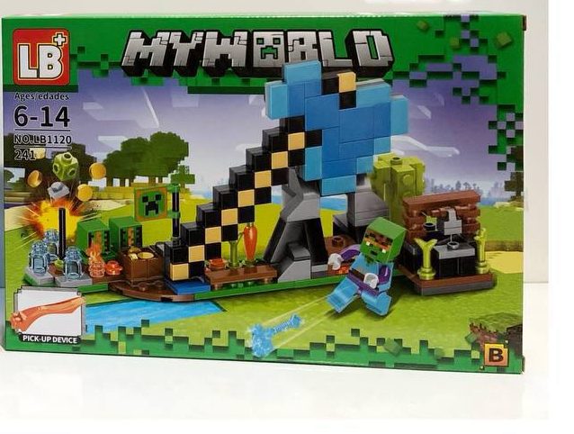 photo_2025-07-07_19-03-31 لگو ماینکرافت ساختمان شمشیر 1120 - تصویر 1