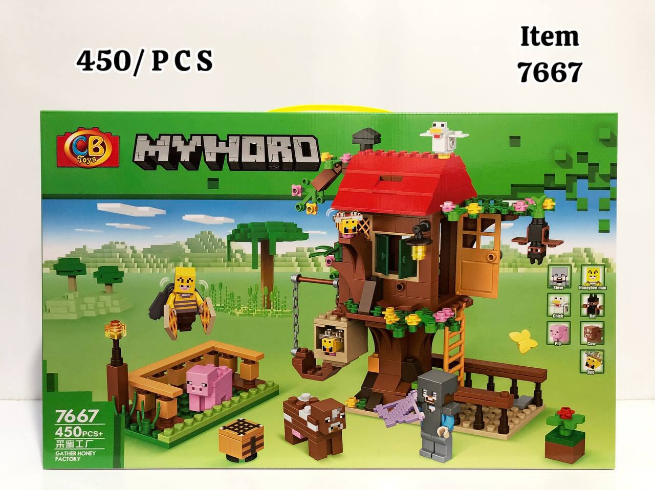 photo_2025-07-07_19-38-46 لگو ماینکرافت کلبه عسل 7667 - تصویر 1