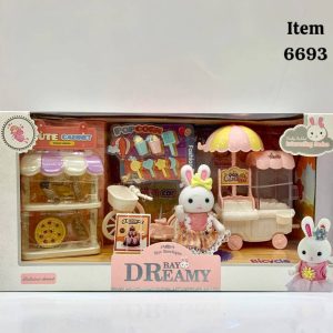 ست خرگوش با چرخ بستنی 6693