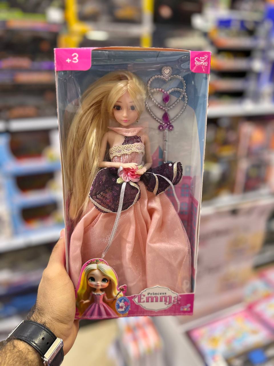 photo_2025-07-10_20-47-40 باربی همراه با عصا برنز4590 - تصویر 1