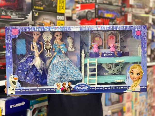 عروسک فروزن با تخت 9091 - Image 1