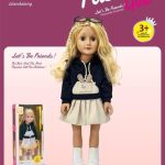 عروسک ایستاده گوشتي لباس مشکی 25