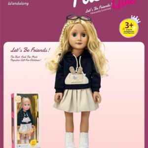 عروسک ایستاده گوشتي لباس مشکی 25