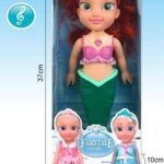 عروسک پری دریایی باطری خور 20-91