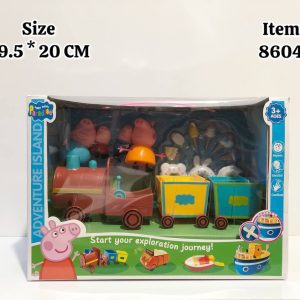 ست اکشن فیگور پپاپیگ 4عددی باقطار 8604