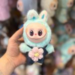 عروسک لبوبو های کپی مدل Sun Flower - آبی