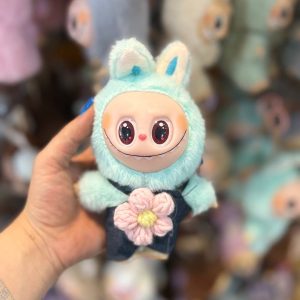 عروسک لبوبو های کپی مدل Sun Flower - آبی