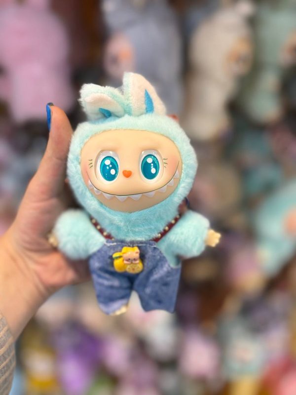 عروسک لبوبوهای کپی  مدل لباس دار - آبی - Image 1