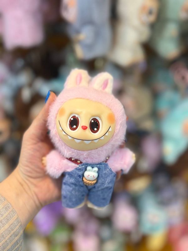 عروسک لبوبو های کپی مدل لباس دار - صورتی - Image 1