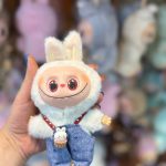 عروسک لبوبو های کپی مدل لباس دار - طلایی