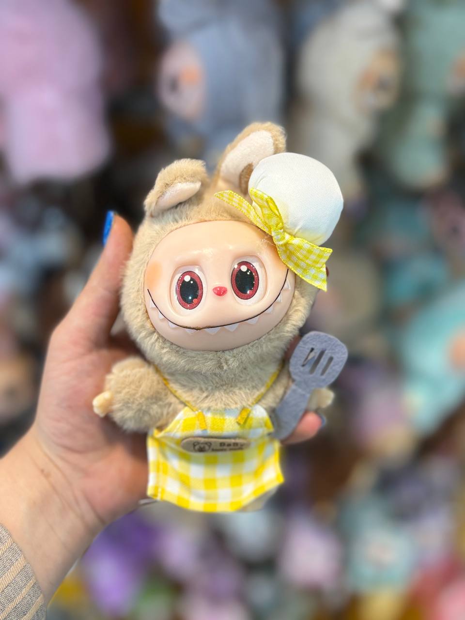 photo_2025-07-21_21-06-38 لبوبوهای کپی با لباس آشپزی - رنگ کرم - تصویر 1