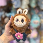 عروسک لبوبو های کپی مدل Sun Flower - قهوه ای