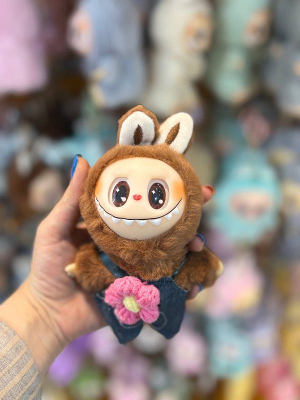 عروسک لبوبوهای کپی مدل Sun Flower - قهوه ای - Image 1