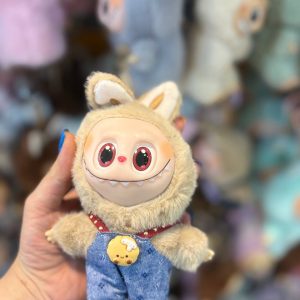 عروسک لبوبوهای کپی مدل لباس دار - رنگ کرم