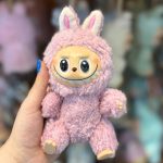 عروسک لبوبوهای کپی مدل Macaron - صورتی