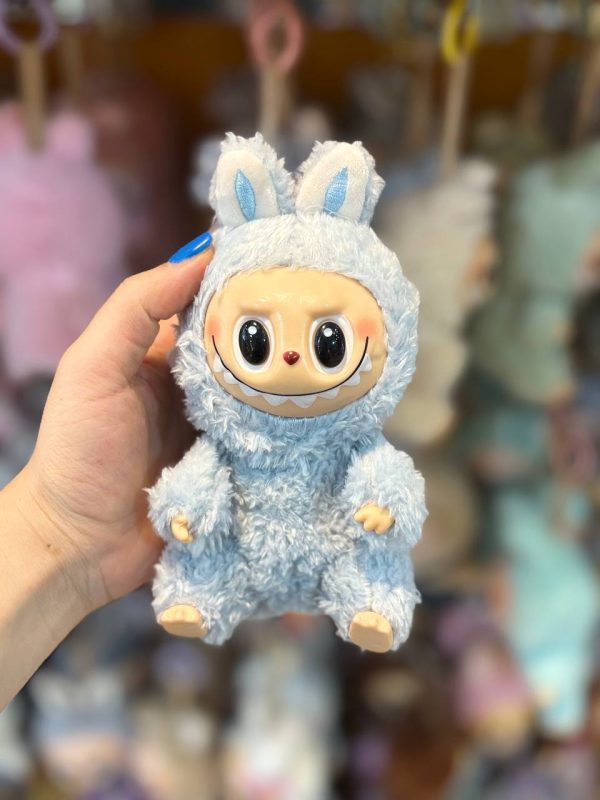 عروسک لبوبوهای کپی مدل Macaron - آبی - Image 1