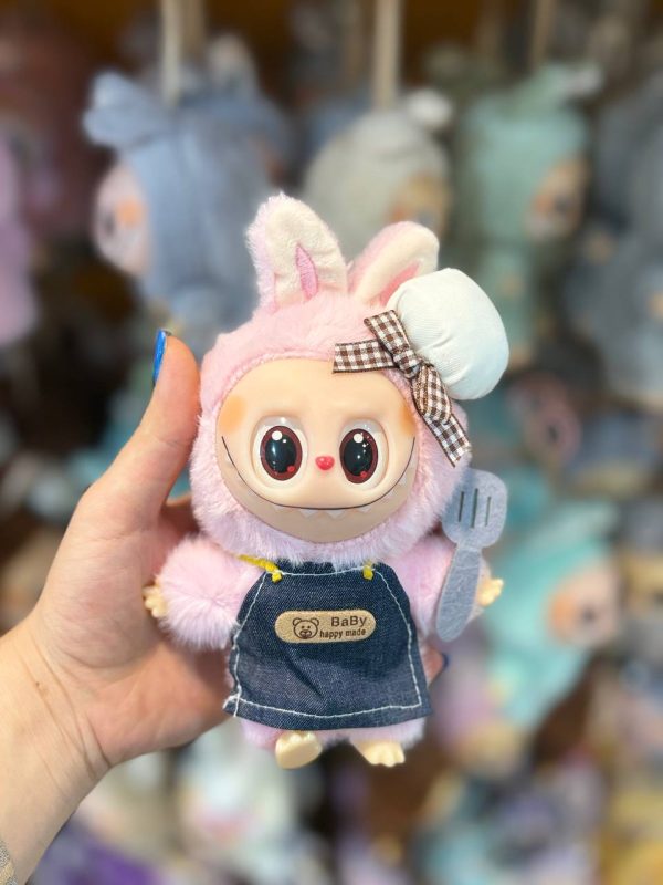 عروسک با لباس آشپزی - صورتی - Image 1