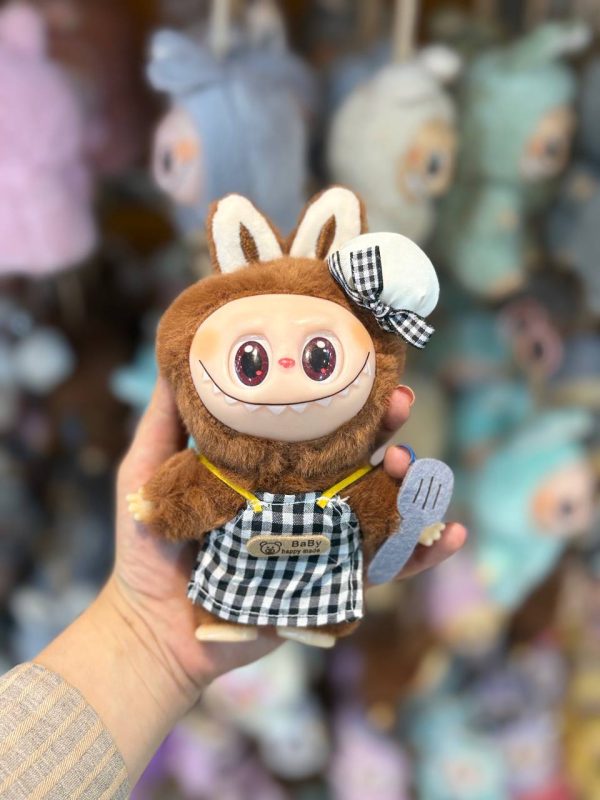 لبوبوهای کپی با لباس آشپزی - قهوه ای - Image 1