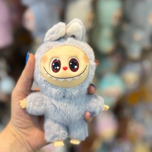 عروسک لبوبو مدل Overall - خاکستری