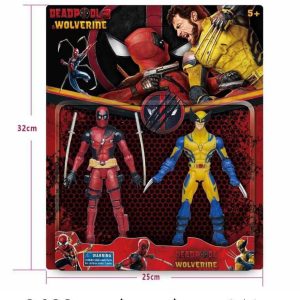 اکشن فیگور ولورین و ددپول 9463
