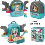 پت باکس کوله ای بیمارستانی سگ (آبی) 998