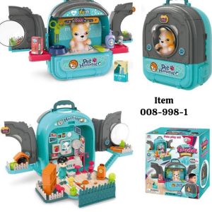 پت باکس کوله ای بیمارستانی سگ (آبی) 998