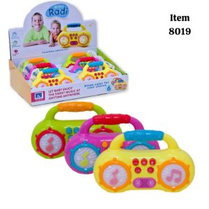 رادیو فانتزی باطری خور 8019