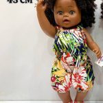 عروسک گوشتی سیاه پوست 40 سانت951مای مای