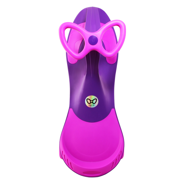 04 سه چرخه لوپ کاربنفش-صورتی چرخ ژله ای loopcar - Image 1