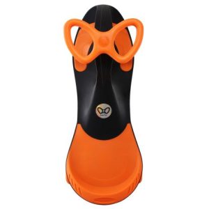 سه چرخه لوپ کار مشکی -نارنجی چرخ ژله ای   (loopcar)