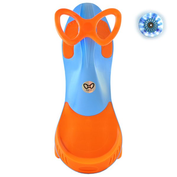 سه چرخه لوپ کار آبی-نارنجی چرخ  چراغدار loopcar - Image 1