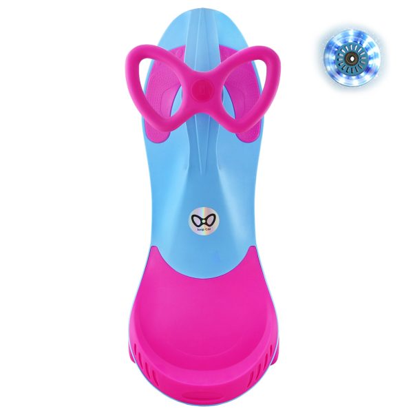 سه چرخه لوپ کار آبی-سرخابی چرخ  چراغدار loopcar - Image 1