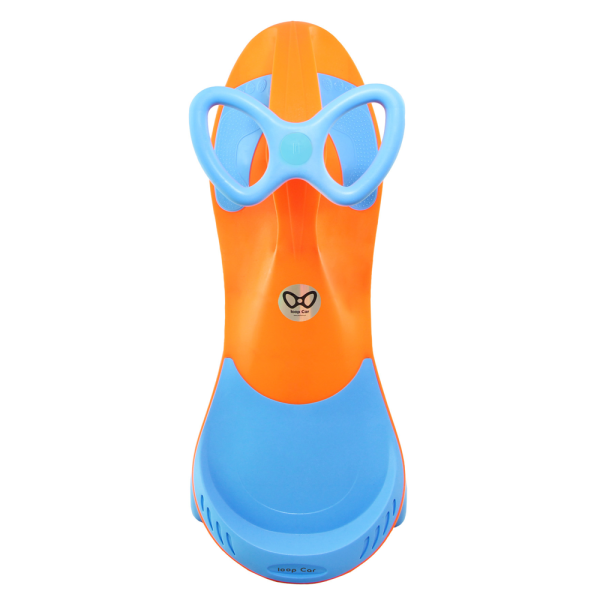 loopcar31 سه چرخه لوپ کار نارنجی -آبی چرخ ژله ای (loopcar) - Image 1