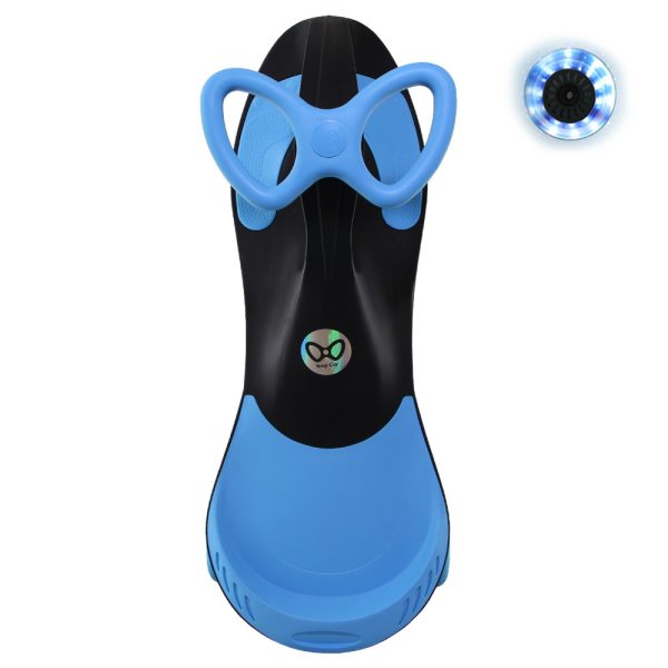 سه چرخه لوپ کار مشکی-آبی چرخ  چراغدار loopcar - Image 1