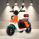 موتور شارژی وسپا - نارنجی سفید