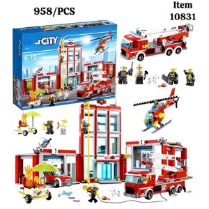 لگو سیتی ساختمان آتش نشانی 10831