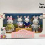 ست خانواده خرگوش ۴ عددی6699