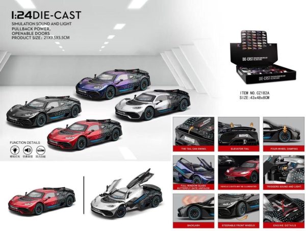 ماشین فلزی بنز کهکشانی 182 - Image 1