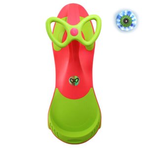 سه چرخه لوپ کار صورتی -سبز چرخ  چراغدار loopcar