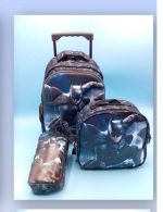 کوله پشتی چرخ دار طرح بتمن 6673 - تصویر 2