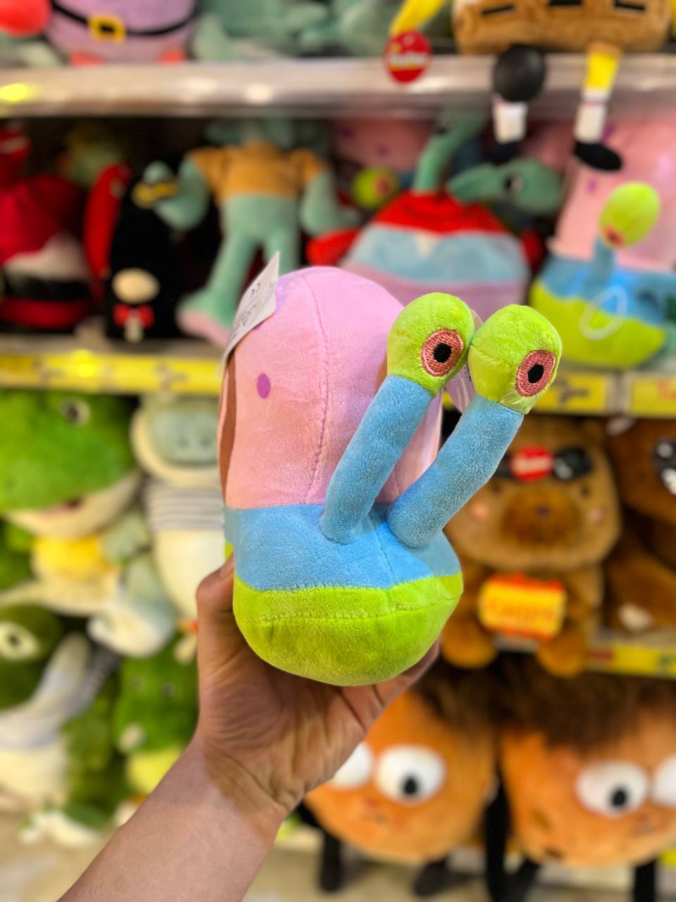 photo_2025-09-03_17-14-38 گری حلزون باب اسفنجی 30 سانت - تصویر 1