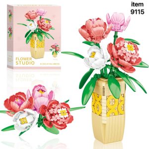 لگو گلدان گل548قطعه 9115