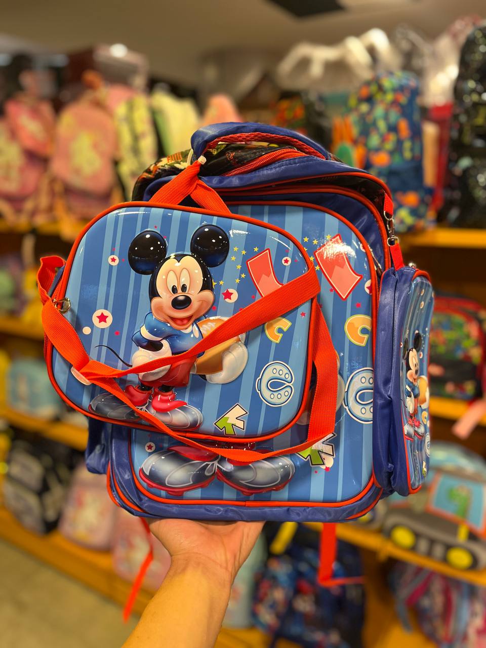 photo_2025-09-15_21-14-59 کوله پشتی طرح میکی موس 3 تکه 6672 - تصویر 1